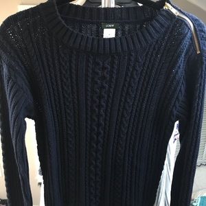JCrew Navy Sweater